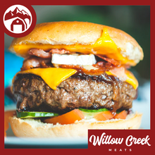 Load image into Gallery viewer, 10 lbs Grass Finished Ground Beef Willow Creek Meats
