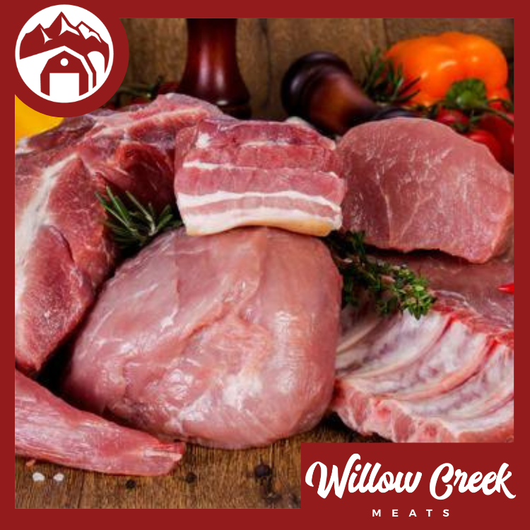 Bulk All Natural Pork Willow Creek Meats
